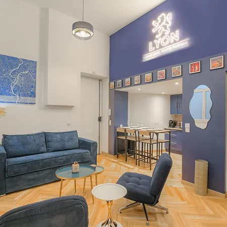 Apartamento Convivial Et Calme En Hypercentre Lyon
